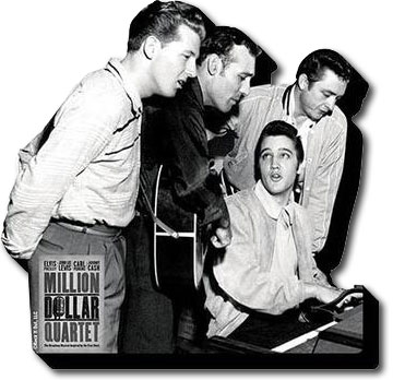 Million Dollar Quartet Chunky Magnet - Johnny Cash Museum Online Store