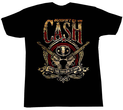 Johnny Cash Don't Take Your Guns to Town T-Shirt