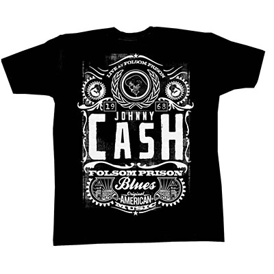 Johnny Cash Live at Folsom Prison T-shirt
