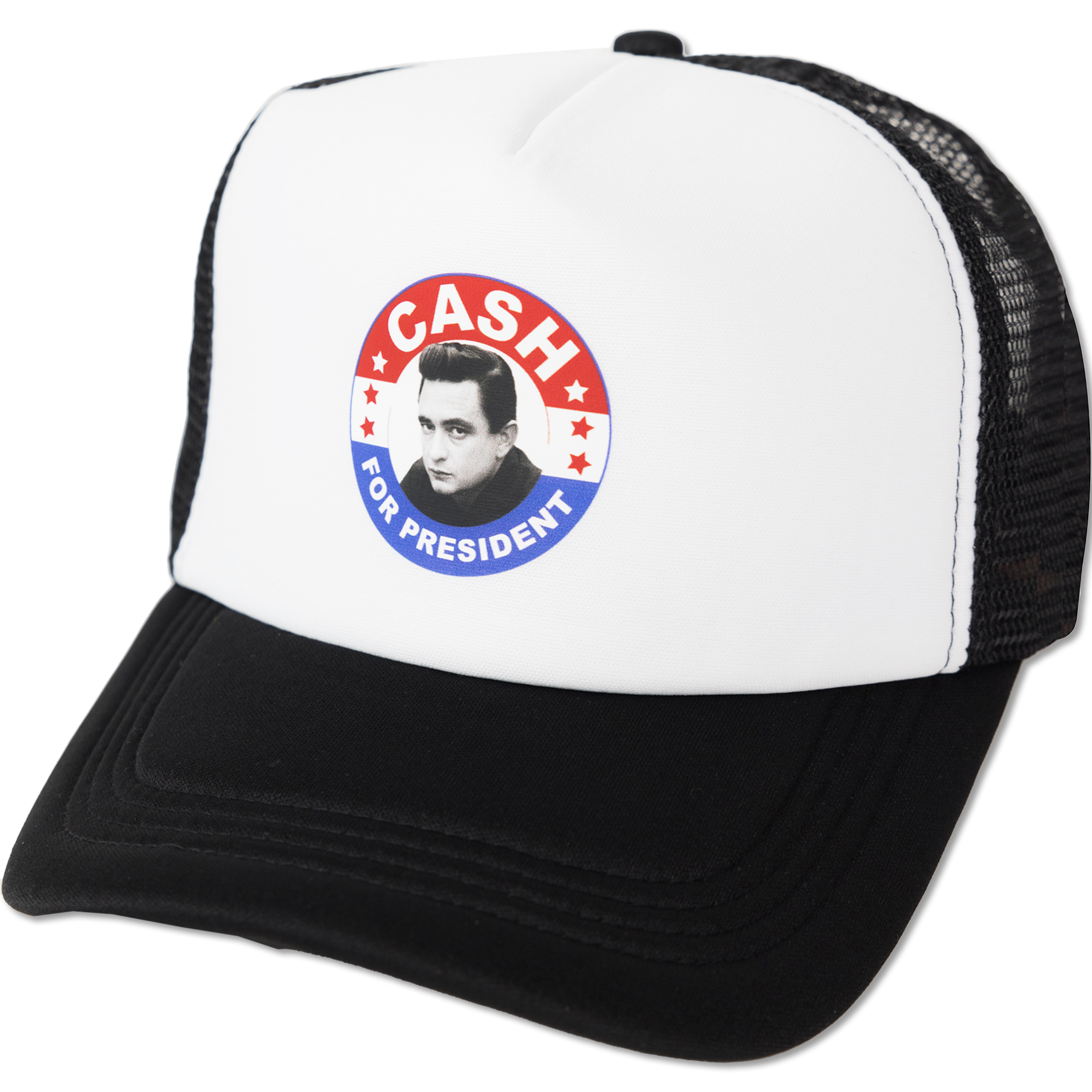 Johnny Cash for President Trucker Hat