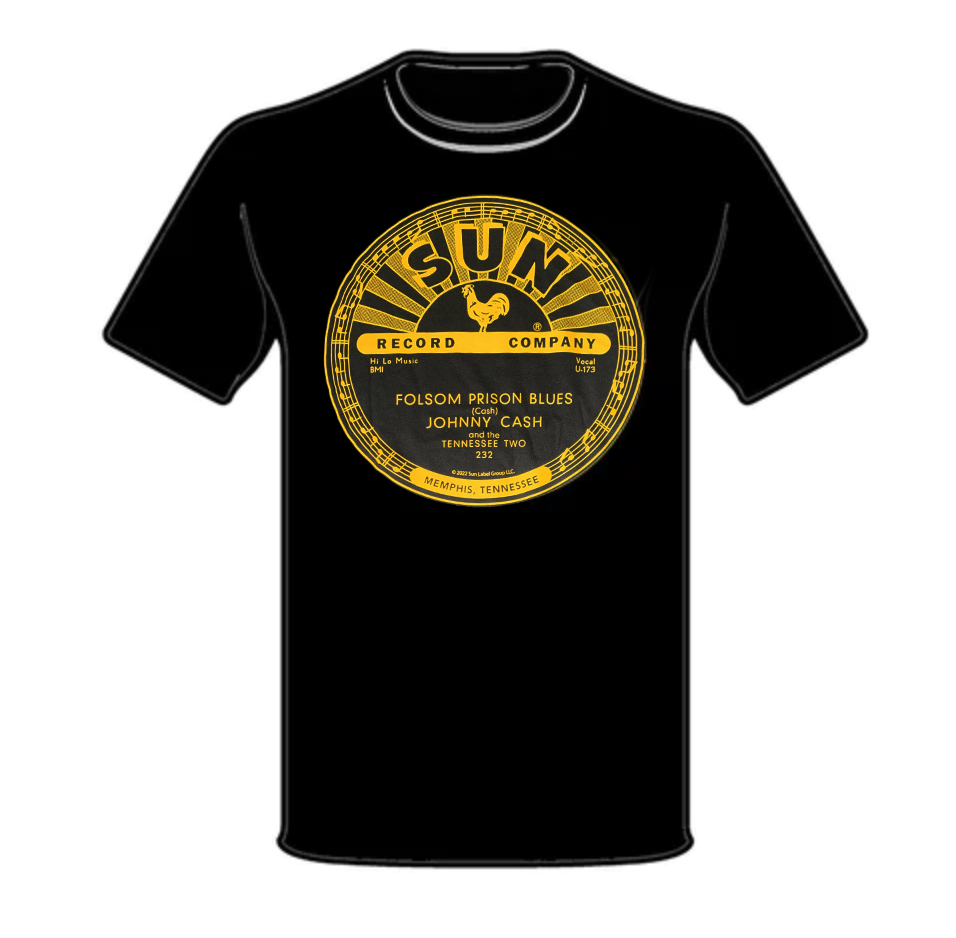 Sun Records Folsom Prison Blues T-Shirt