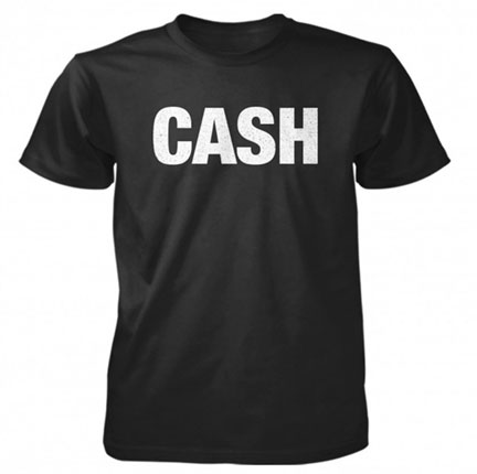 Johnny Cash CASH Faded T-shirt