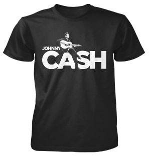 Johnny Cash Sitting T-shirt
