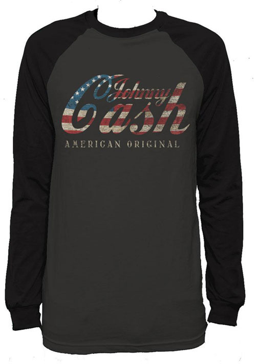 Johnny Cash American Original Long Sleeve T-shirt