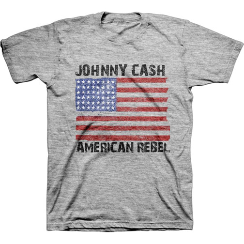 Johnny Cash Flag American Rebel T-shirt