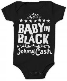 Baby In Black Onesie