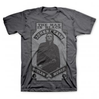 Johnny Cash Outlaw Music T-shirt