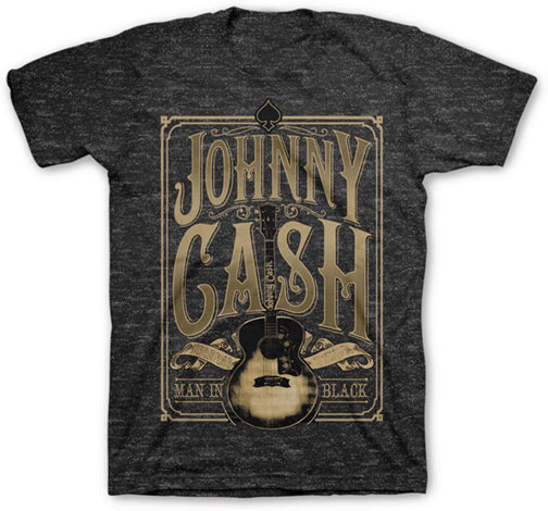 Johnny Cash Signature Guitar T-shirt