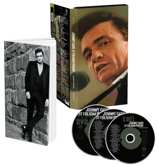JOHNNY CASH AT FOLSOM PRISON-Legacy Edition Deluxe 40th Anniversary 2-Cd+DVD