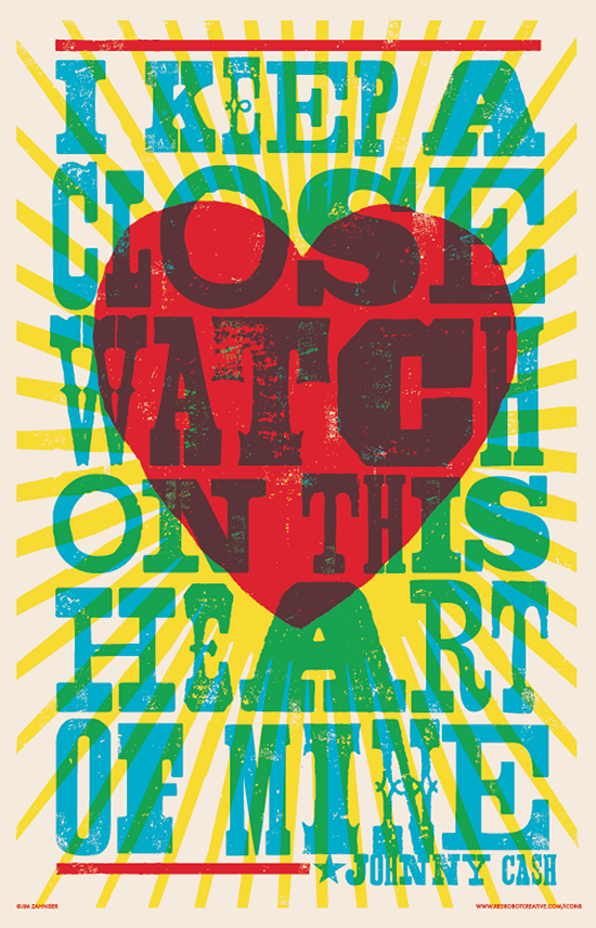 I Keep A Close Watch 11x17 Print