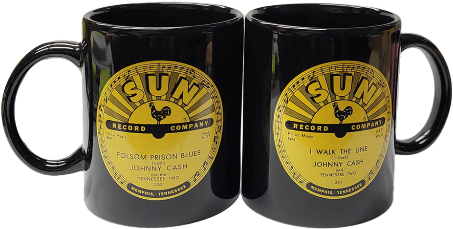 Sun Walk the Line-Folsom Prison Blues Coffee Mug